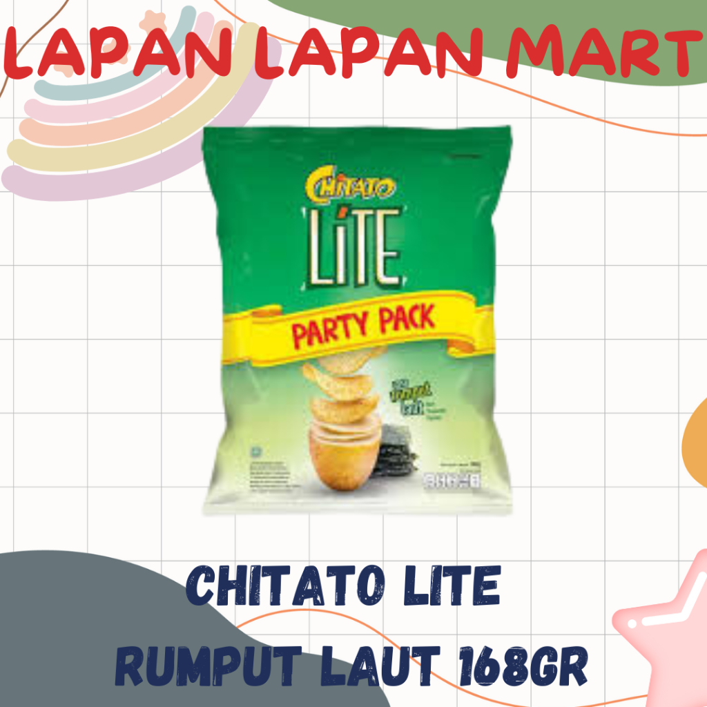 

Chitato Lite Rumput Laut Party Pack 168gr