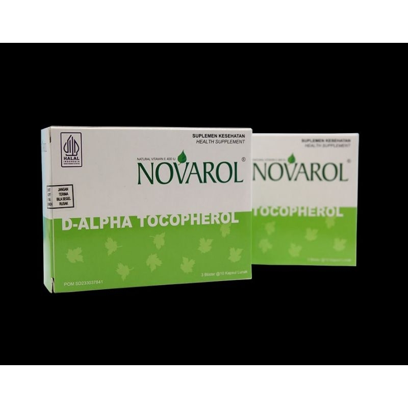 NOVAROL VITAMIN E 400 IU Box isi 30