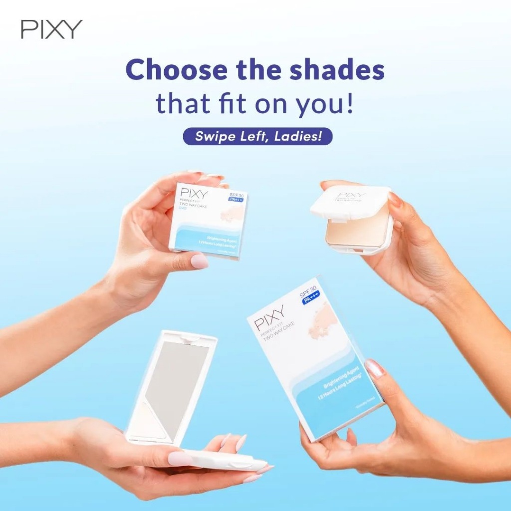 PIXY Perfect FIT TWC Full & Refill || Pixy Matte UV Whitening Two Way Cake