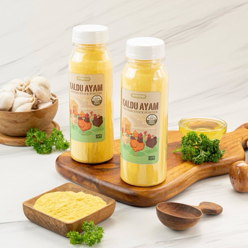 

Kaldu Ayam Non-MSG Asli 170GR | Ameena Premium Quality