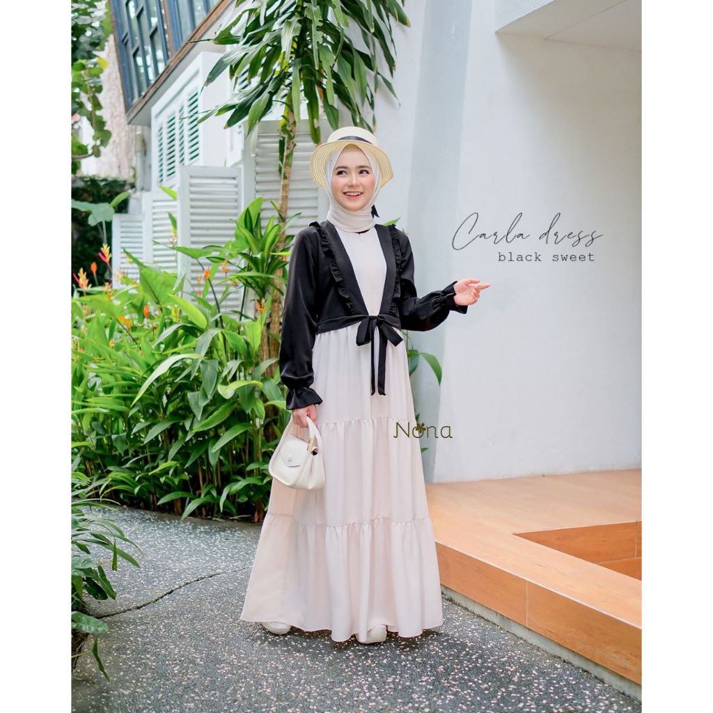 CARLA DRESS/CARLA DRESS BY NONA BOUTIQUE/DRESS ALA KOREA/DRESS CAKEP