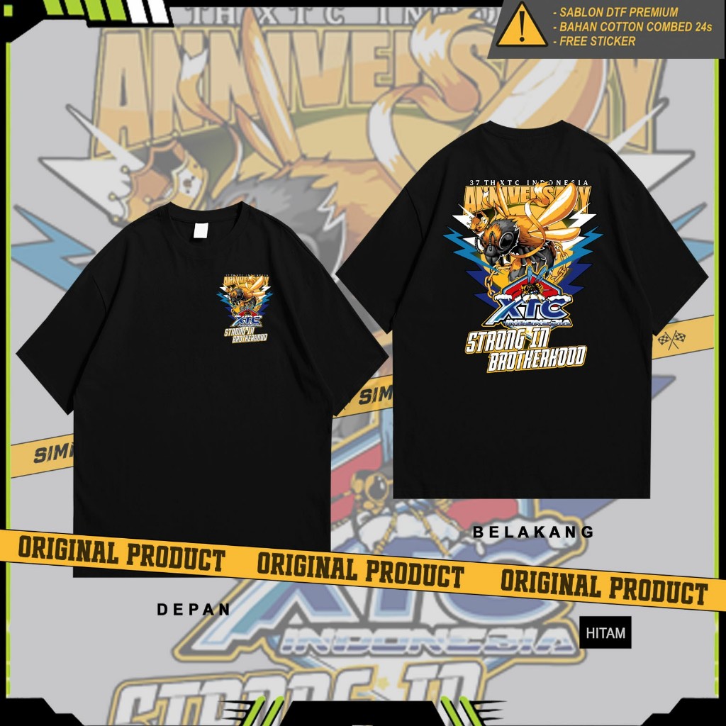 [COD] KAOS LOGO XTC INDONESIA / IMGANGSTER / IMGANGSTER BANDUNG / FASHION07 / GANGSTER BANDUNG / KAO