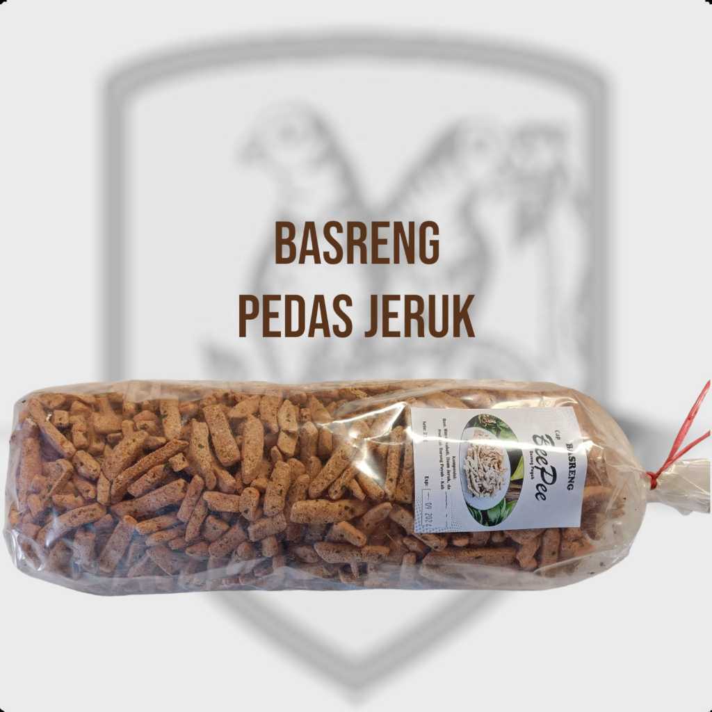 

Basreng Stik Original Pedas Gurih Daun Jeruk renyah kriuk baso goreng rempah 1 kg cemilan snack snack kiloan