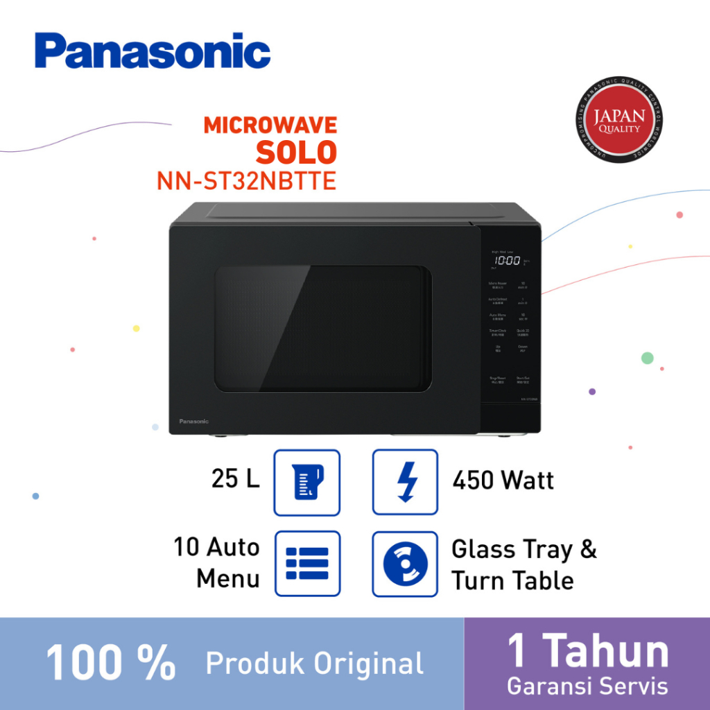 PANASONIC Microwave Digital Low Watt 25 Liter - NNST32NBTTE