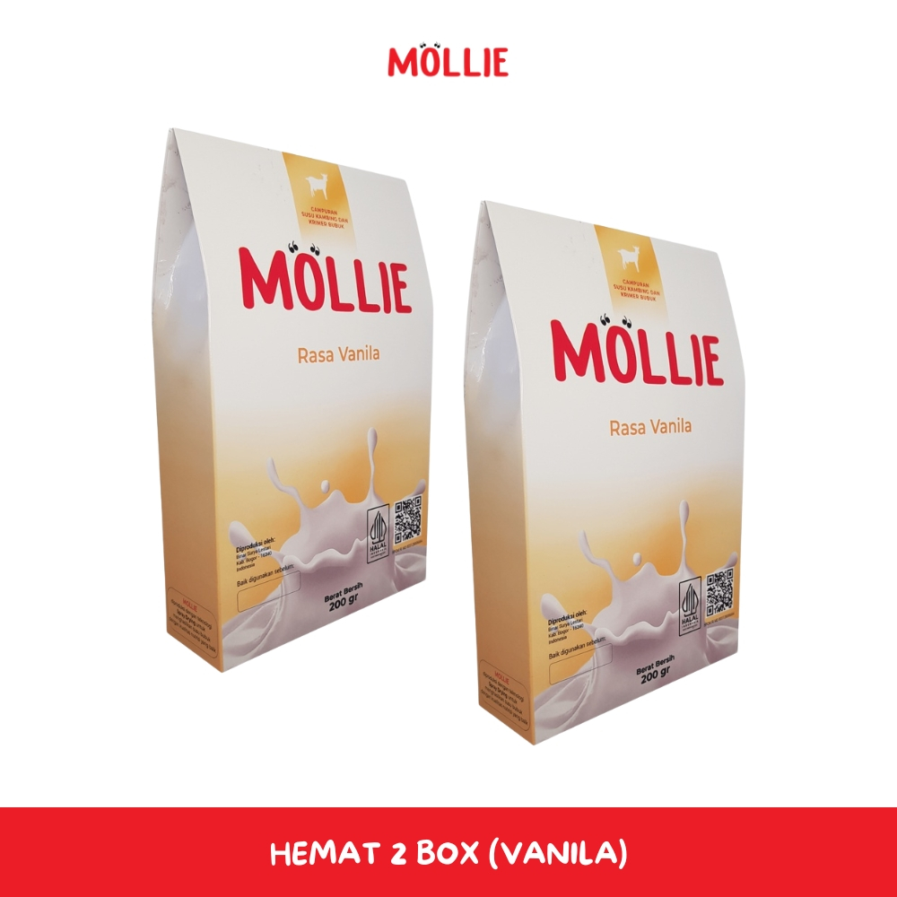 

Mollie - Paket Hemat 2 Box Rasa Vanila