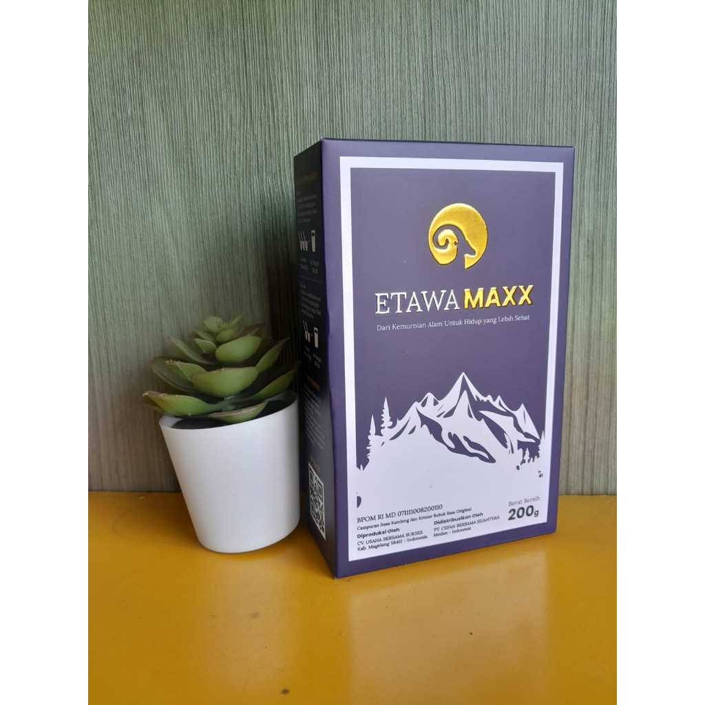 

Etawamaxx Pack - Susu Kambing Etawamaxx dan Krimer Bubuk Rasa Original