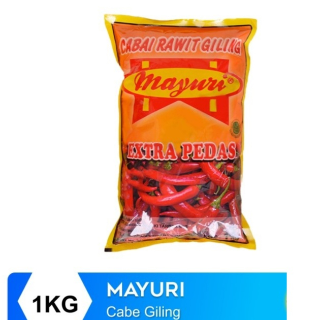 

Cabe Bubuk / Cabai Bubuk Rawit Giling Mayuri 1kg