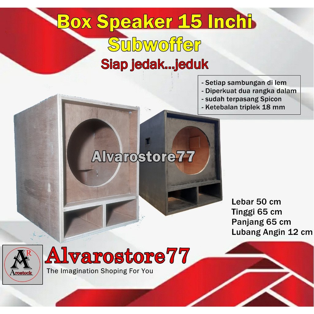 box subwoffer 15 inchi, box speaker 15 inchi, box audio 15 inchi