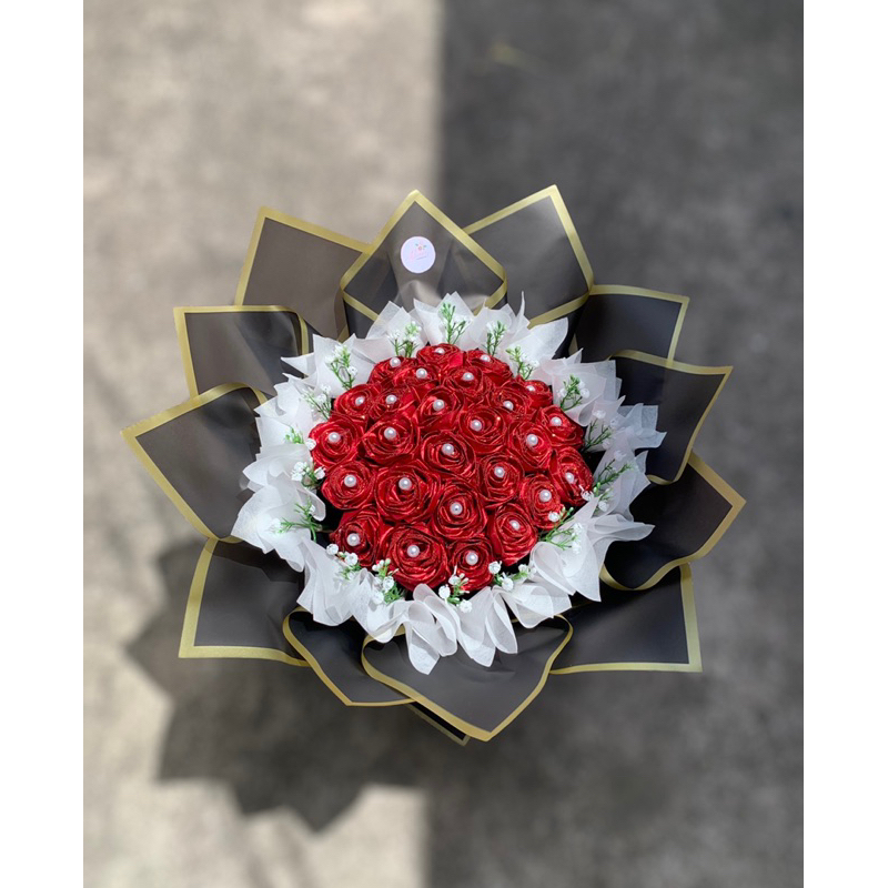 

Buket Pita Satin 25 Tangkai