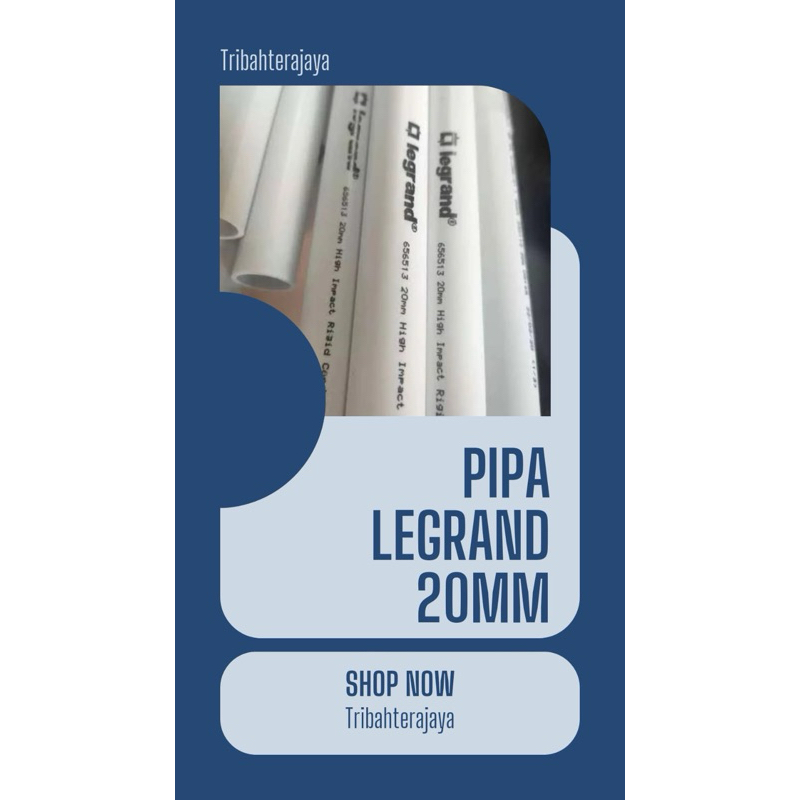 pipa conduit legrand 20mm