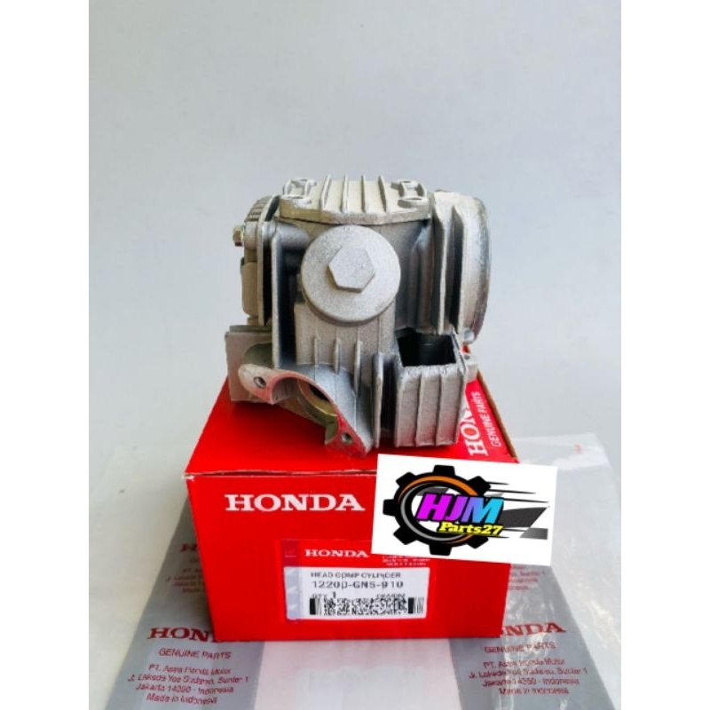 BLOK HED ASSY CELINDER KOP ASSY GRAND SUPRA X LAMA SUPRA 100 TINGGAL PASANG