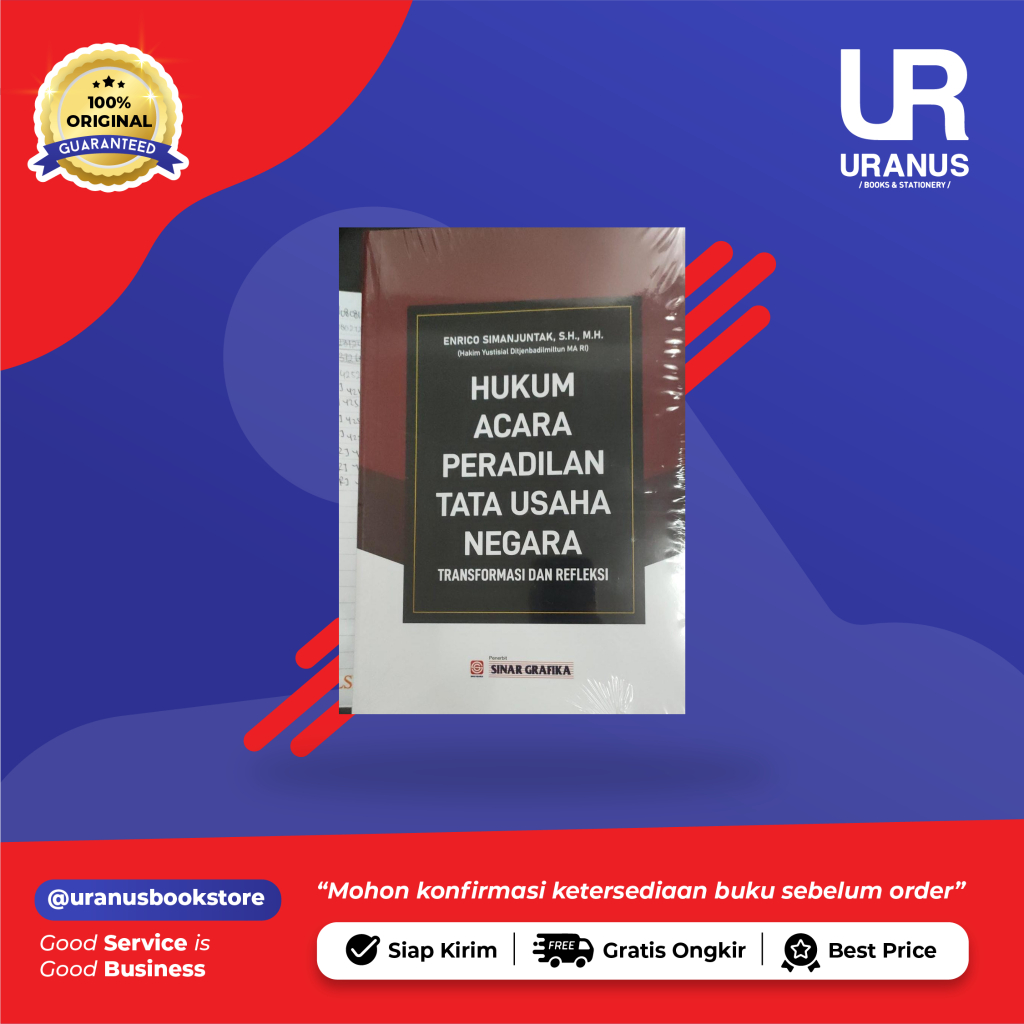 HUKUM ACARA PERADILAN TATA USAHA NEGARA NEW COVER-ENRICO URANUS NGAGEL SURABAYA