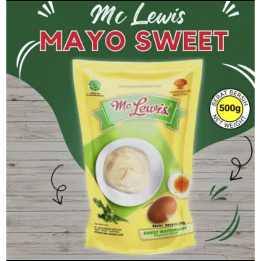 

Mayonaise Sweet Mclewis 500gr