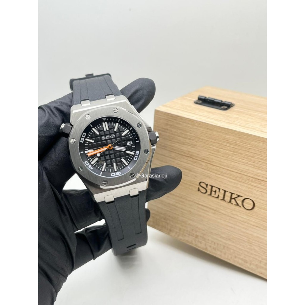 Seiko MOD Oak Offshore Black Automatic