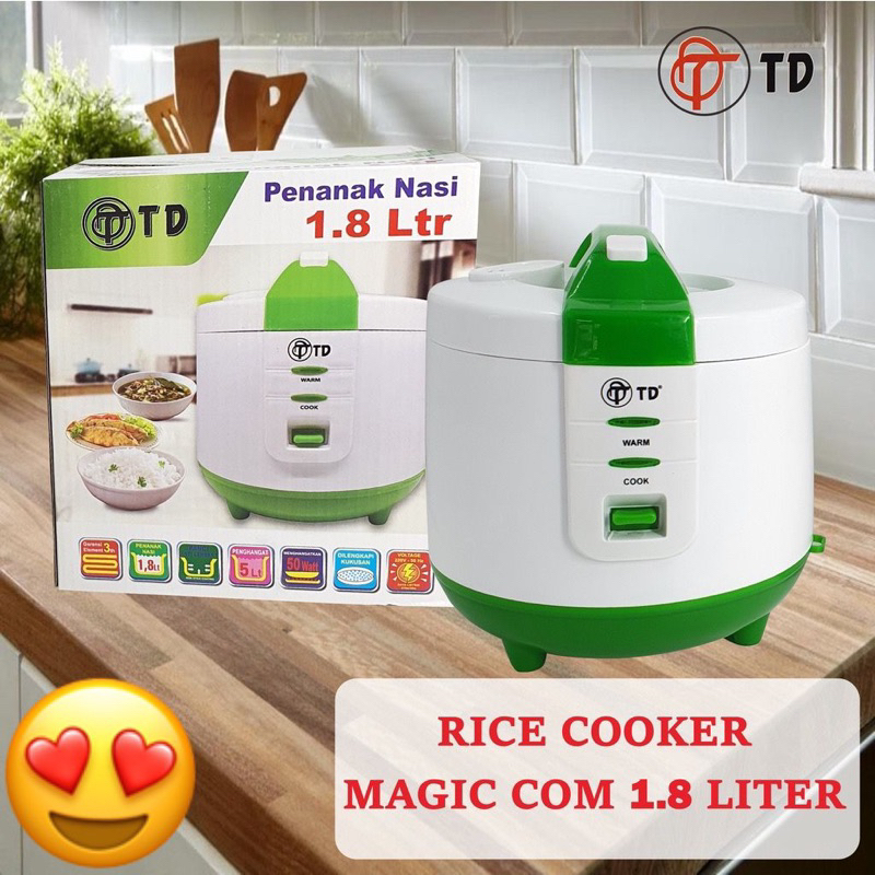 RICE COOKER TD 1,8 LITER / MAGIC COM 1,8 LITER TD