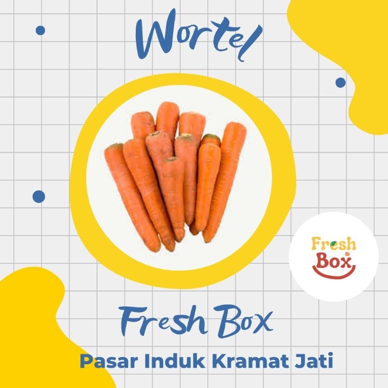 

Fresh Box Wortel lokal 500 gram