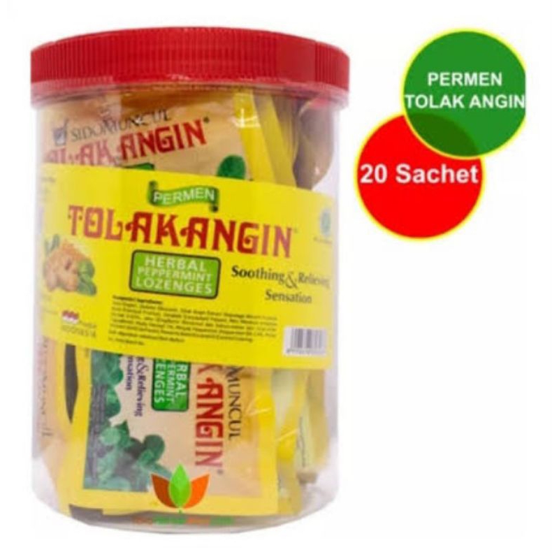 

PERMEN TOLAK ANGIN (1 TOPLES 20 SACHET)