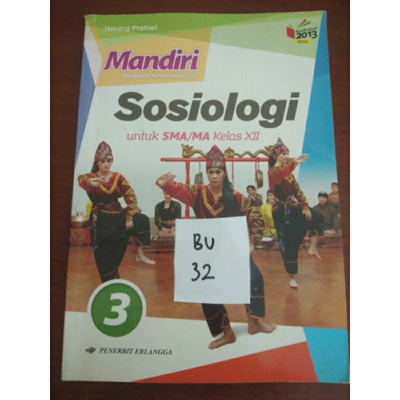 

SOSIOLOGI UNTUK SMA/MA KELAS XII( BU32)