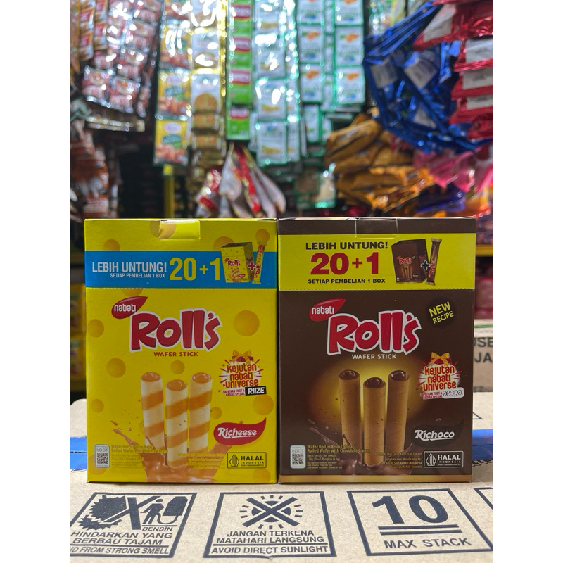 

NABATI ROLL 500 BOX ( ISI 20+1 )