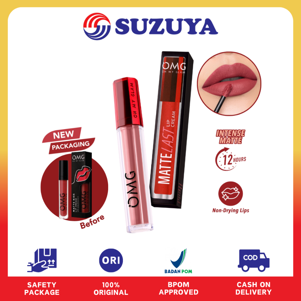 OMG OH MY GLAM Mattelast Lip Cream