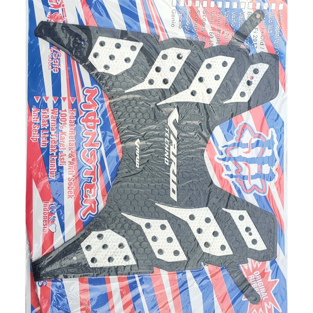 KARPET VARIO 110/125/150 OLD/ KARPET INJAKAN VARIO 110/125/150 OLD / ALAS KAKI DEPAN VARIO