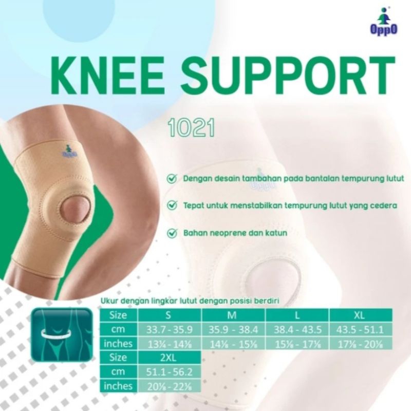 Knee support oppo 1021