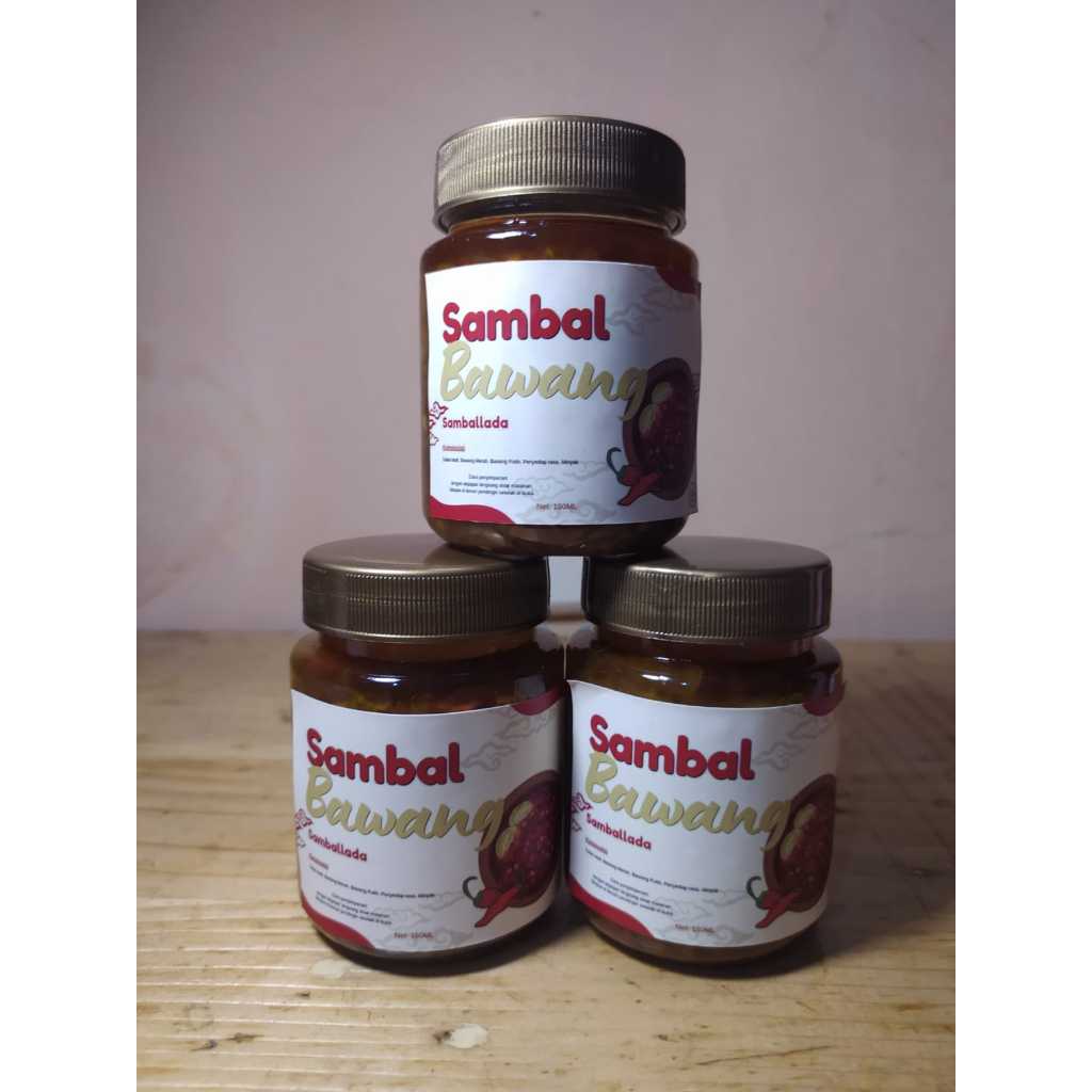 

Sambal bawang rumahan/sambal seuhah/sambal jeletot