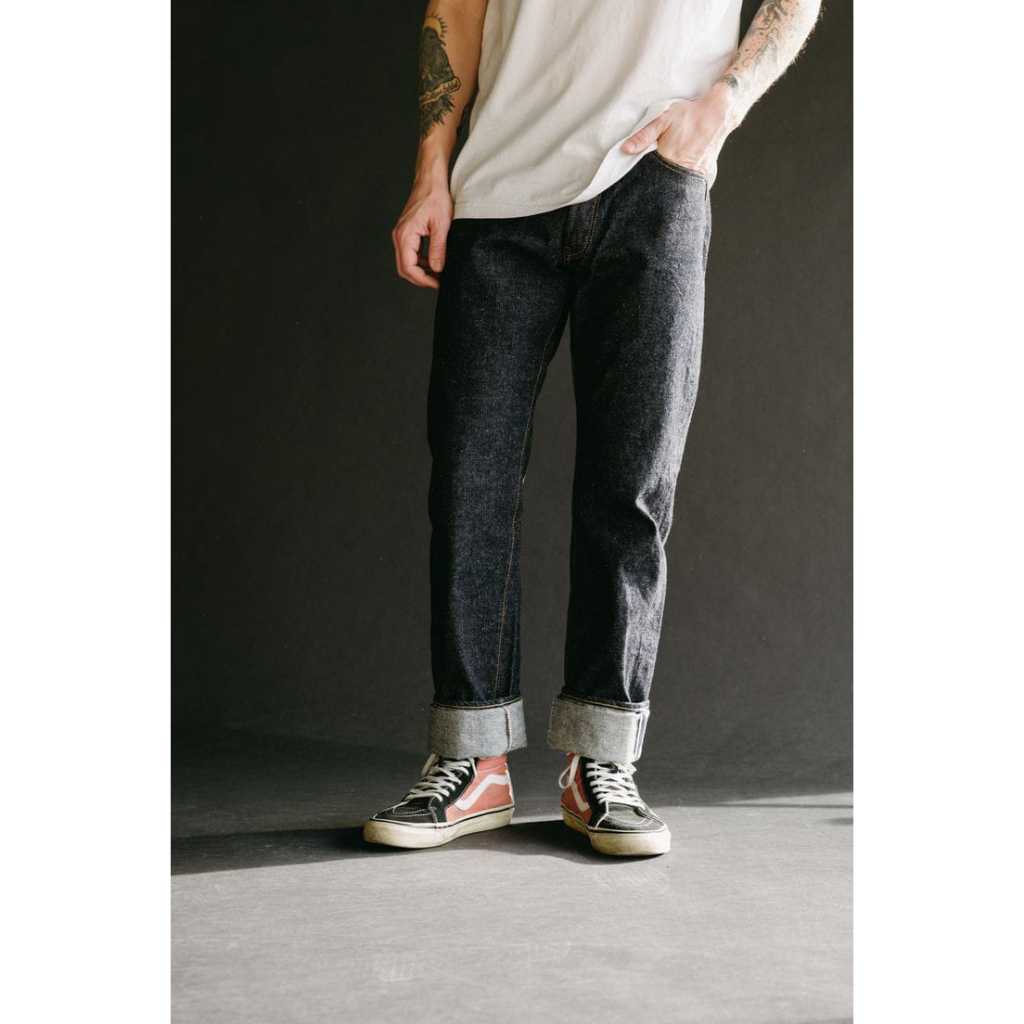 Celana Denim Selvedge 15 Oz Kaku Celana Jeans Selvedge Denim