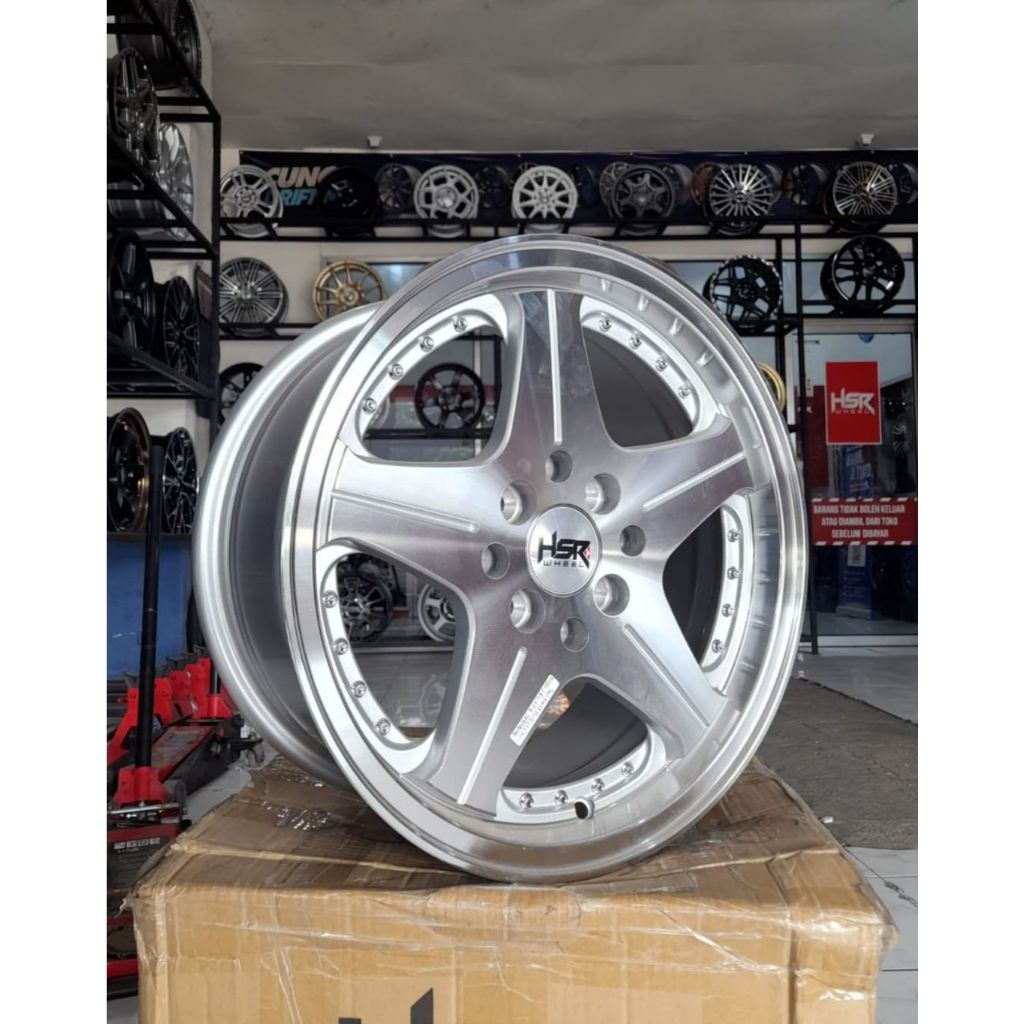 velg hsr anambas ring 15 celong 7 / 8,5 bisa untuk brio agya calya avanza jazz yaris city vios ignis
