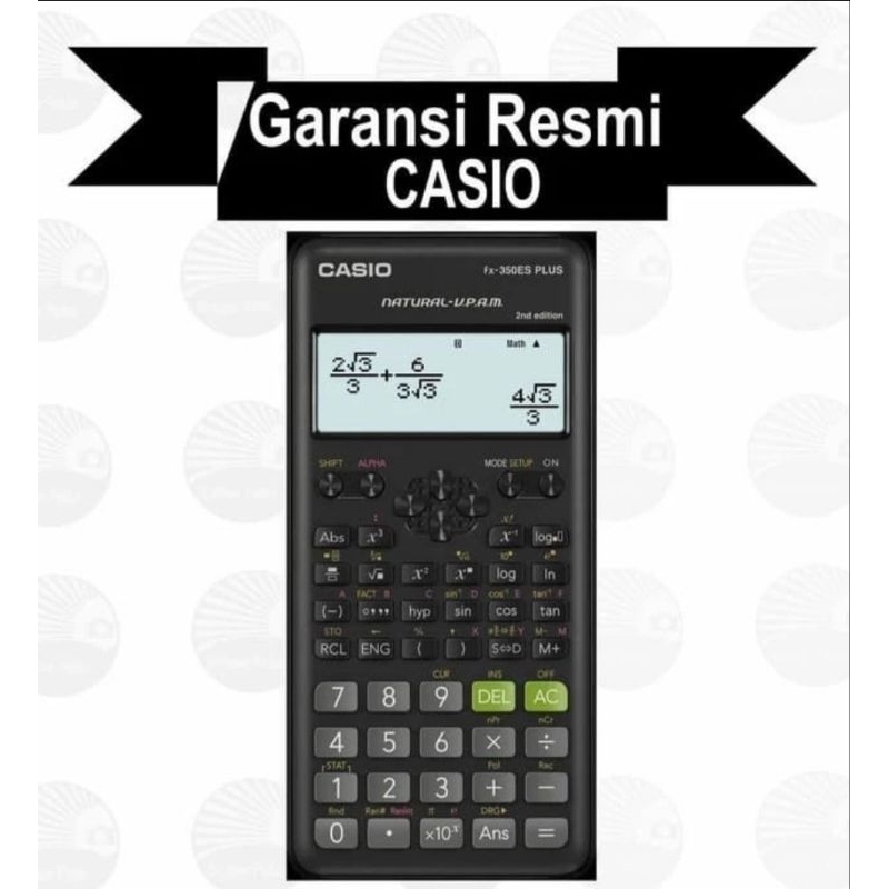 

kalkulator scientific casio fx 350 es plus