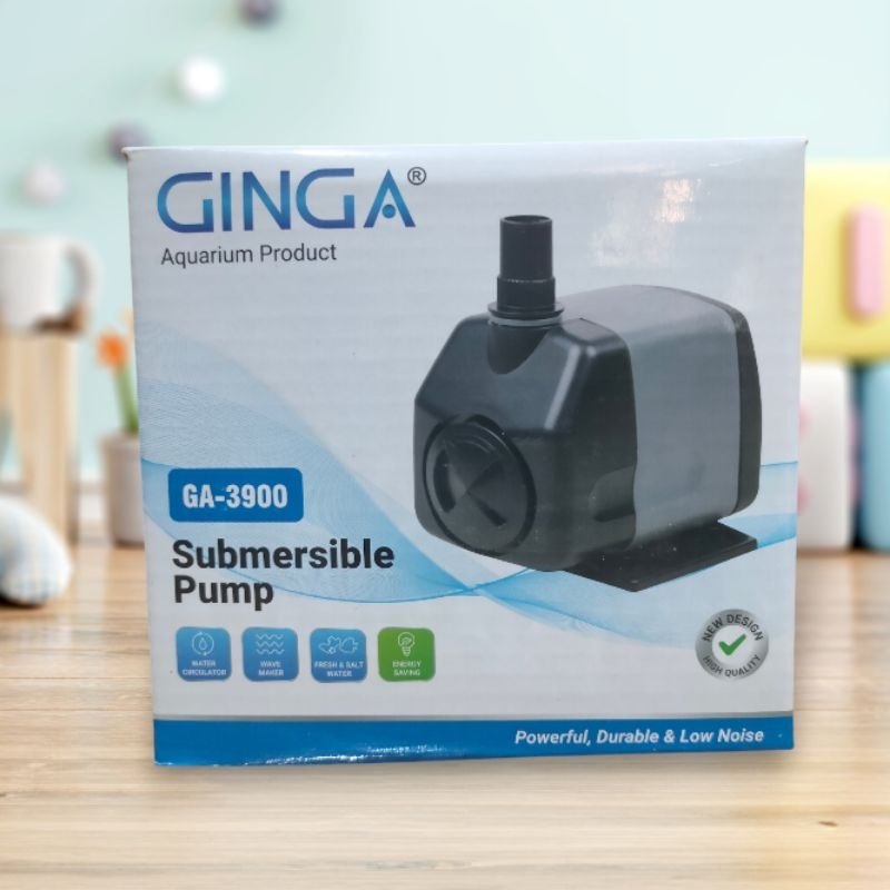 POMPA KOLAM AQUARIUM HIDROPONIK GINGA GA 3900