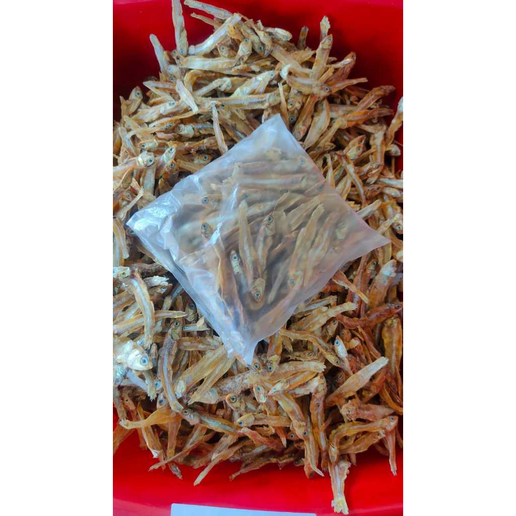 

Ikan Asin Teri, berat 50 dan 100 gr, ukuran lebih kecil dari etalase sebelumnya