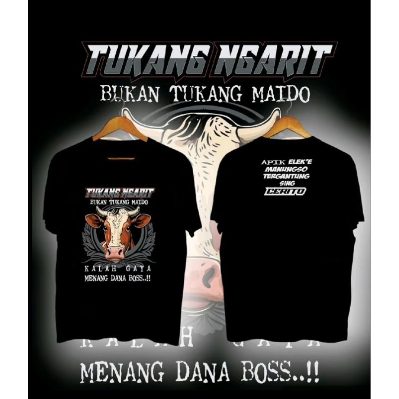KAOS TUKANG NGARIT BUKAN TUKANG MAIDO