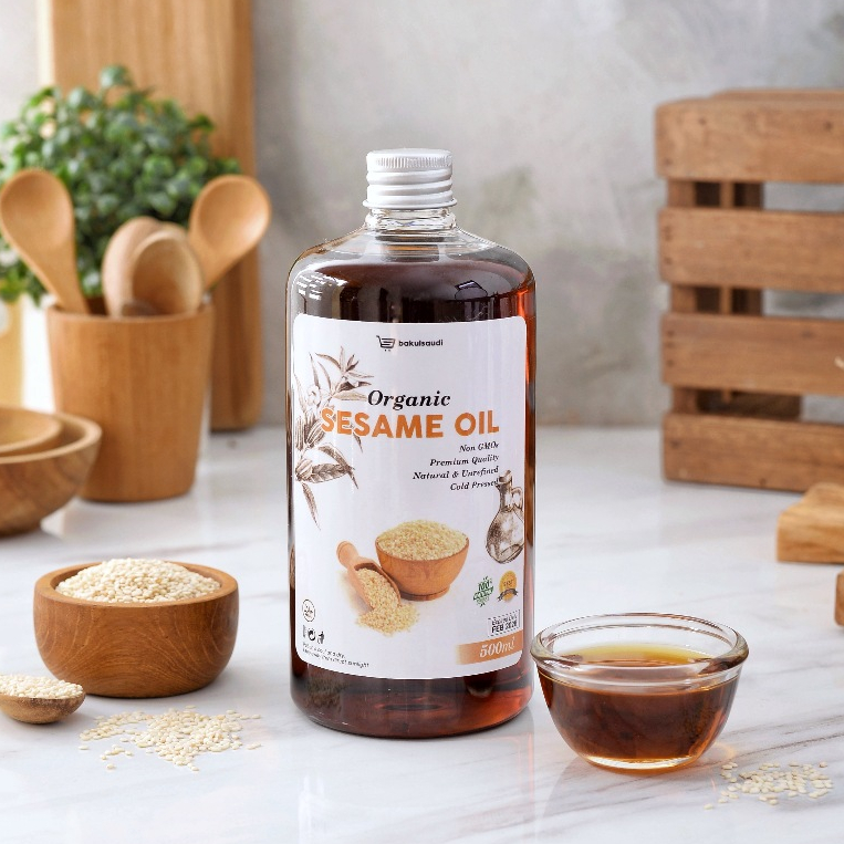 

RB22 Minyak Wijen Halal Asli 100% Organik Murni Organic Sesame Oil Original Natural