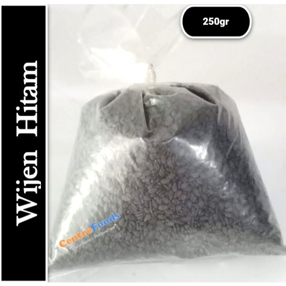 

Wijen Hitam - Black Sesame | 250gr [ Harga Per BKS ]
