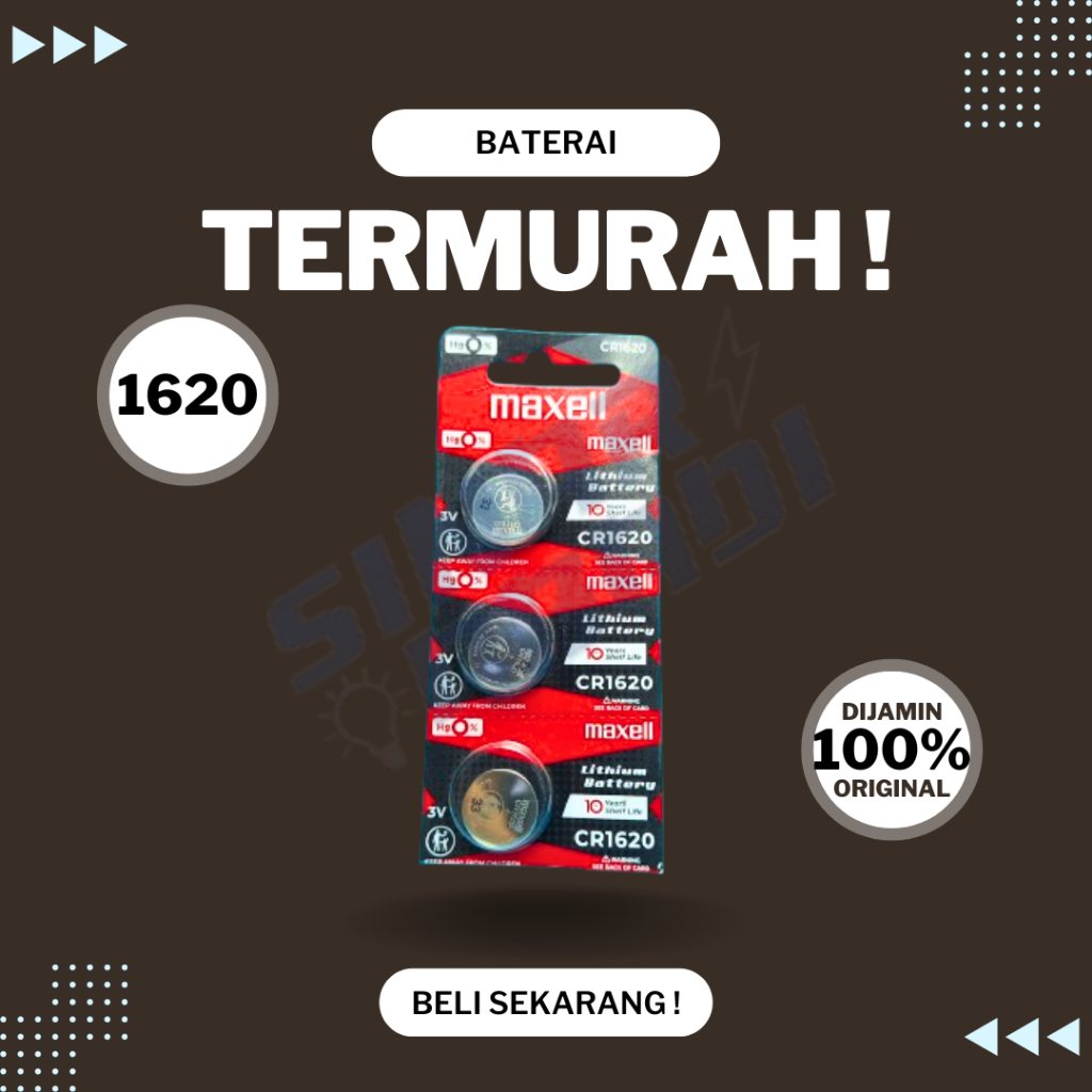 Maxell Baterai Coin CR1620