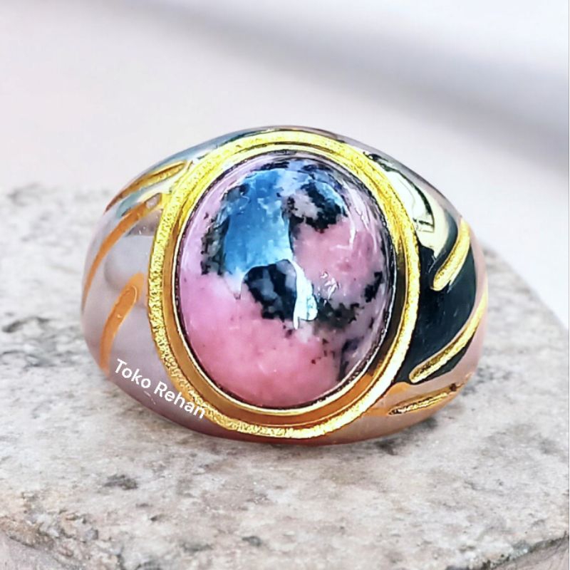 Cincin Batu Ruby Tanzania Super Keren Original