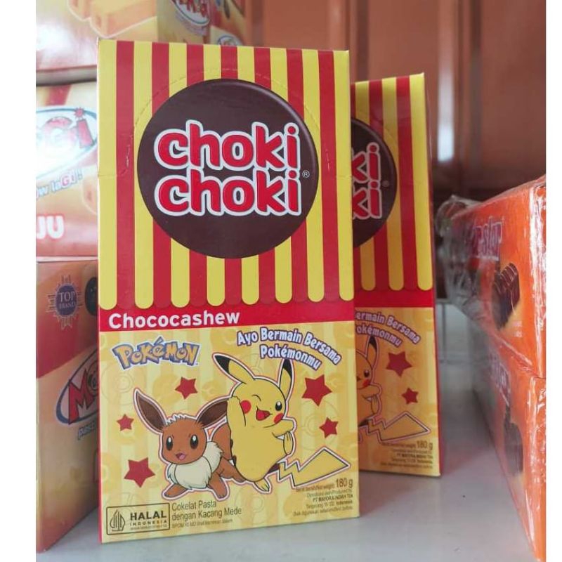 

CHOKI CHOKI COKLAT 11g - 1 BOX ( 20 PCS ) 1 BOX ISI 20 STICK