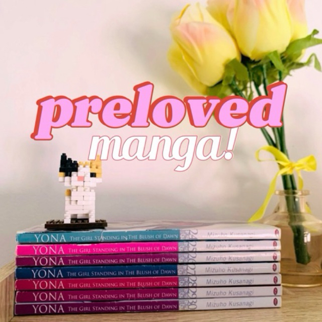 {PRELOVED} Manga Akatsuki No YONA ( YONA the girl standing in the blush of dawn) Vol.24-30