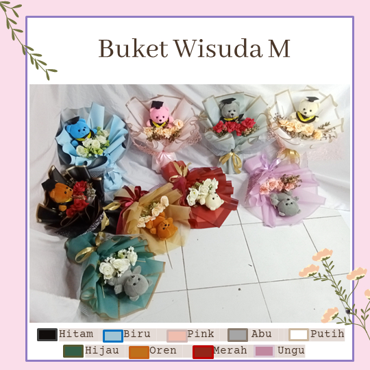 

Giftteentic - Buket Boneka Wisuda - Size M