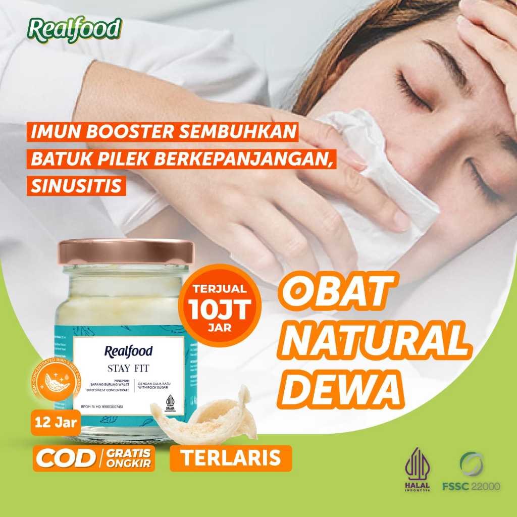 

Ay00! Realfood Trial Royal Wellness dan Trial Stay Fit - Immune Support Pack (Minuman sarang burung