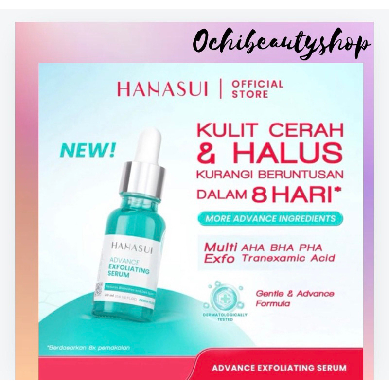 HANASUI ADVANCE EXFOLIATING SERUM | HANASUI EXFOLIATING SERUM | HANASUI SERUM EXFOLIATING | SERUM EX