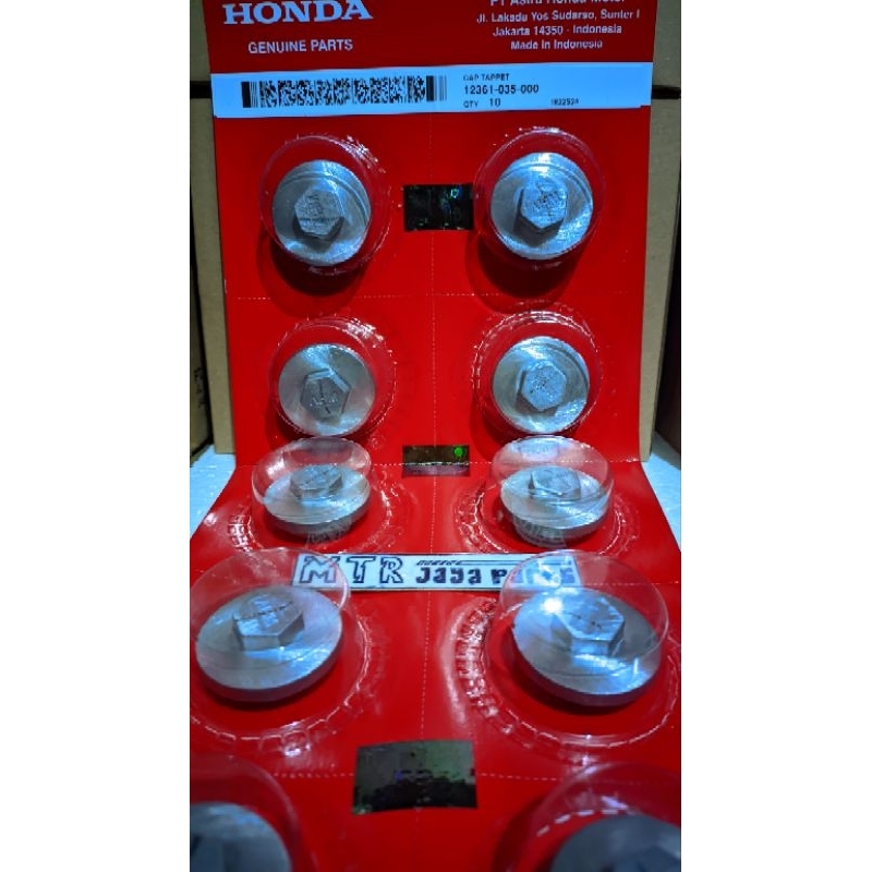 TUTUP KLEP CAP TAPPER GRAND HONDA AHM ORIGINAL
