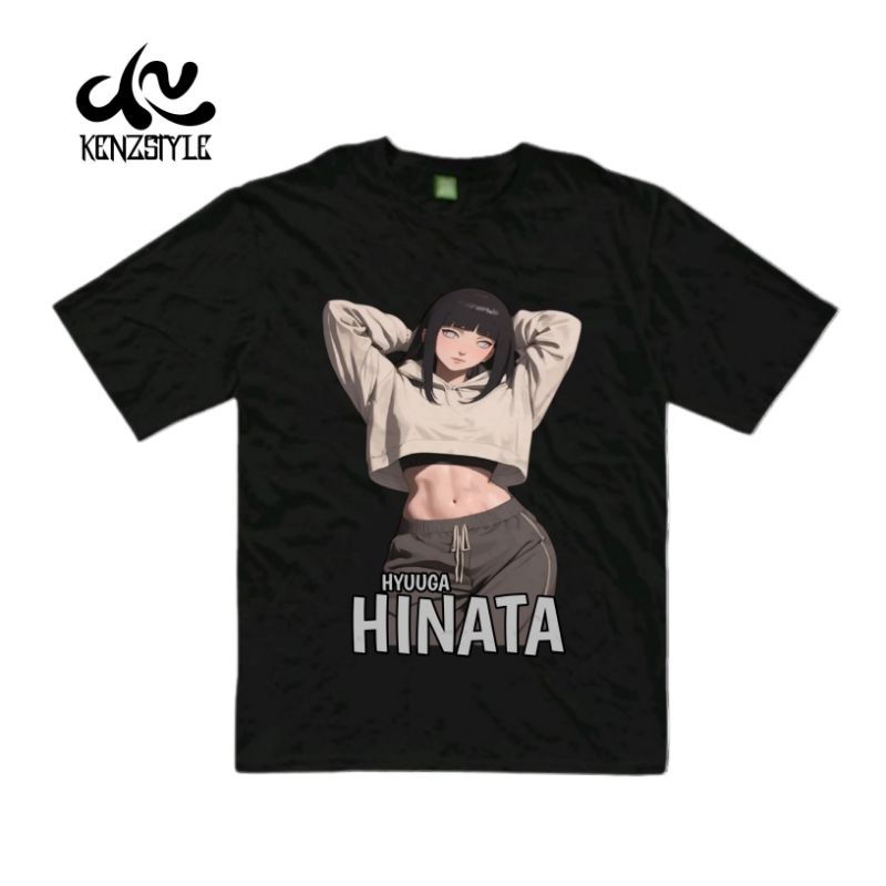 Kaos Hinata Hyuga Naruto Uzumaki Himawari Boruto T-shirts KENZSTYLE