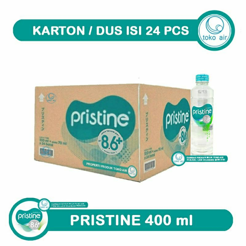 

Pristine 400 ml - Air Minum pH Tinggi