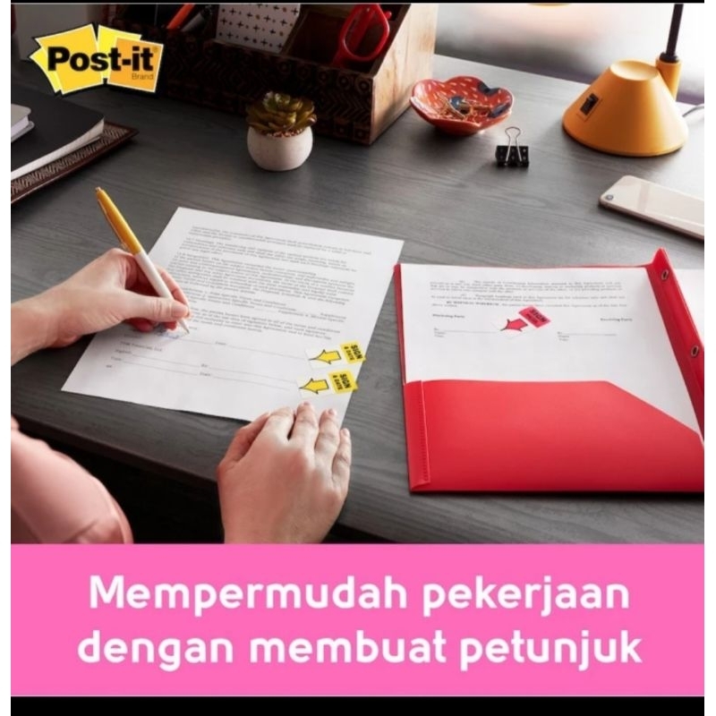 

HJK Post It 3M Sign Here 680-9 (50 Lembar)