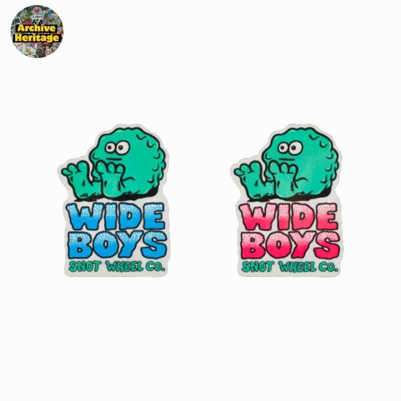 

sticker Snot Wheel wide boys clothing brand skateboards deck trucks stiker