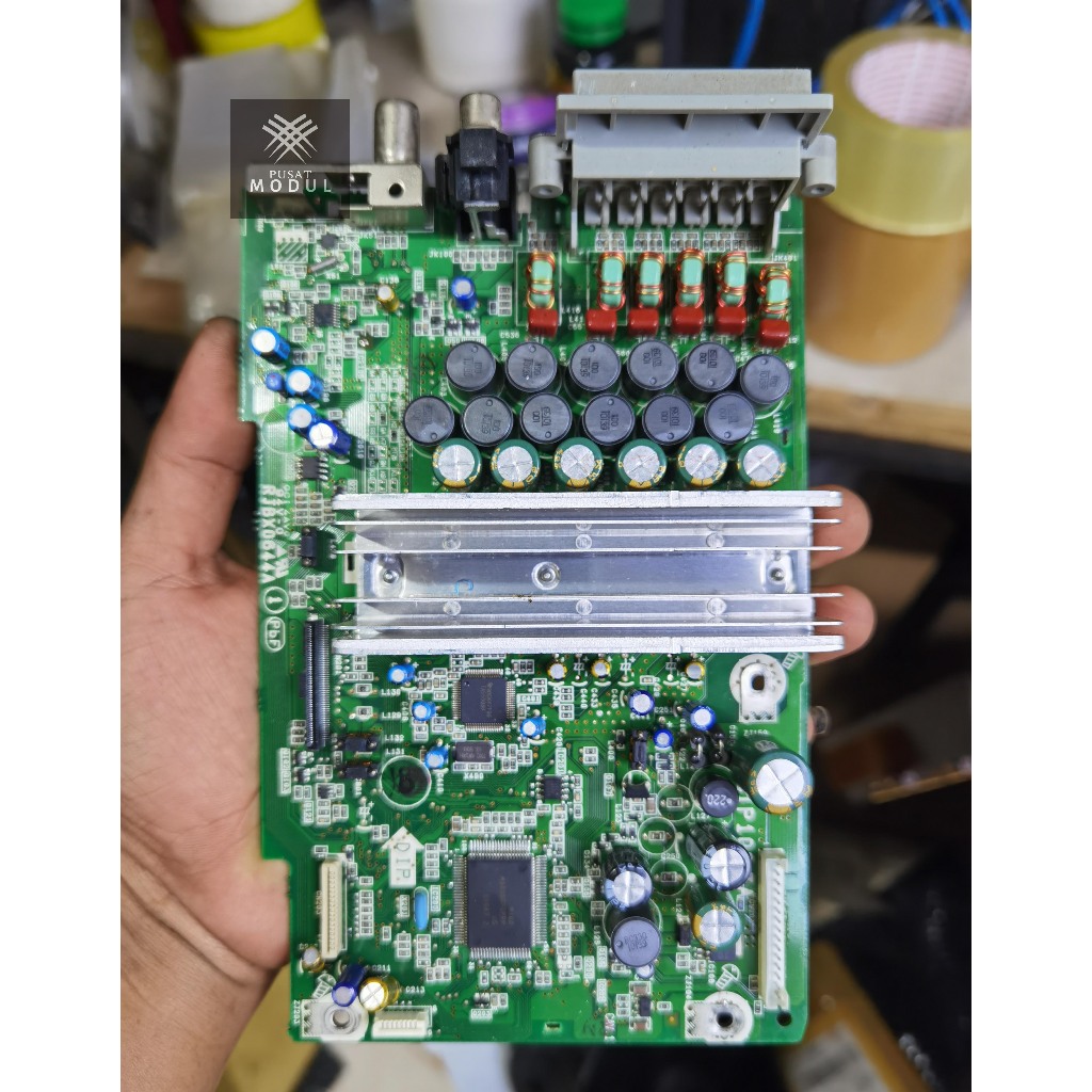 MAINBOARD HOME THEATER PANASONIC SA-PT75 / MODUL PANASONIC SA-PT75 (BLOK AMPLIFIER)