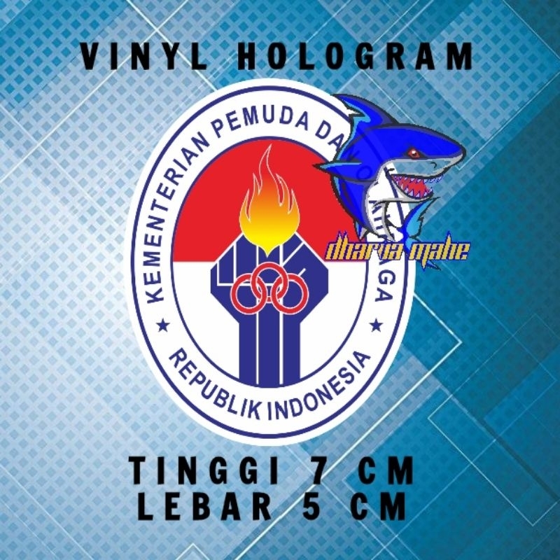 

KEMENPORA, STIKER KEMENPORA, KEMENTRIAN PEMUDA DAN OLAHRAGA, STIKER HOLOGRAM