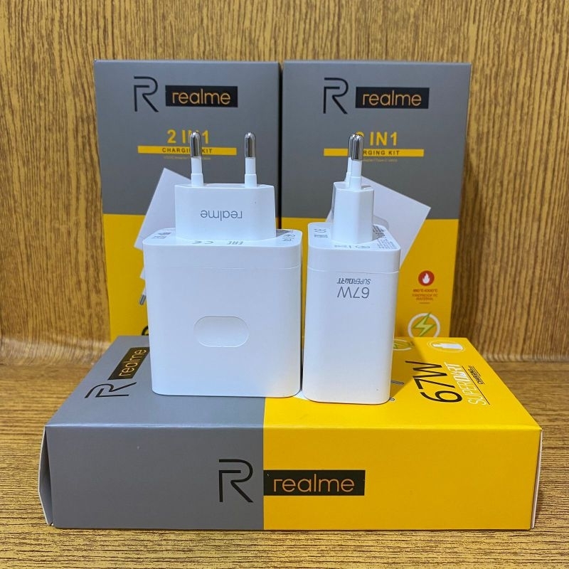 Adaptor Charger Casan Realme 67W ORIGINAL